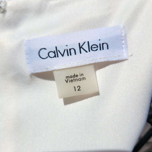 Calivin Klein pink ombre dress, VGUC, size 12 - Picture 7 of 13